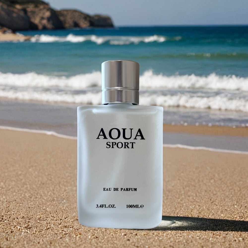 Valentine's Day's Gift, Gift for Loved one Mens EDP 3.4oz AOUA, Top Notes Jasmine/Lime/Neroli