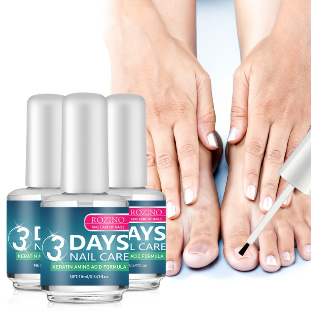 [3pcs Keratin Nail Oil] Instantly Smooth 3pcs Keratin 3-Day Strengthening Nail Care Oil-Quick Drying, Moisturizing Care, Suitable for Soft, Fragile And Fragile Nails, Preventing Peeling And Breakage, Nail Delamination, Enhancing Nail Color, Nail Gloss, Na