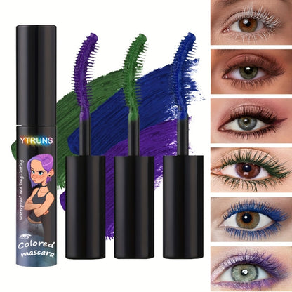 Volume & Lengthening Mascara — Thickening Curling Long-Lasting Formula | Plant Squalane | Dramatic Lash Look | 6 Shades | Daily & Party Wear