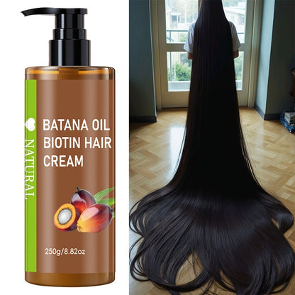 Batana Oil for Hair Growth - Unrefined Honduran Batana Oil 250g, Softening & Shine Enhancing, Repairs Dry Damaged Hair, Nourishes Scalp, Smoothing Effect for All Hair Types, 8.82oz