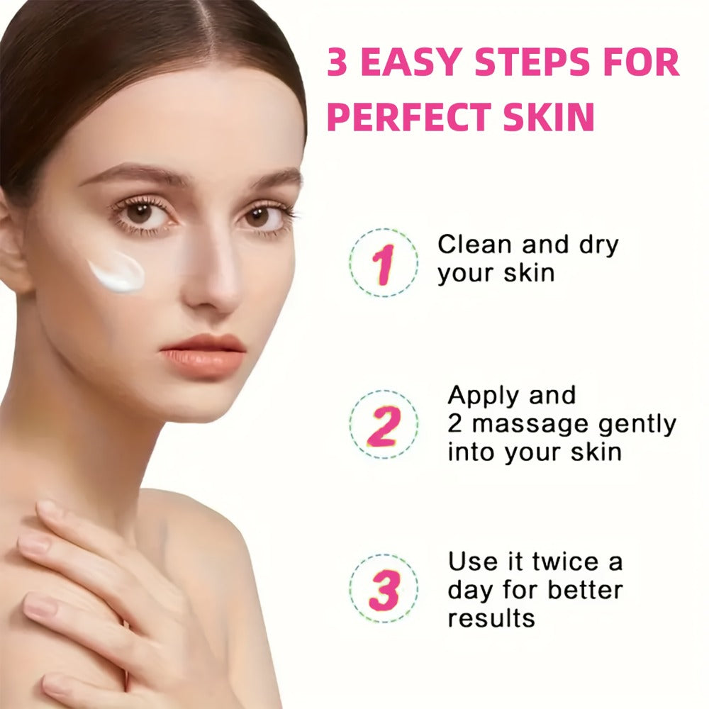 50ml/1.7oz Kojic Acid Cream, Deeply Hydrating And Moisturizing, Smoothing Skin, Contains Kojic Acid And Hyaluronic Acid, Dark Spots Look Reduced, Brightens Skin, Making Your Skin Look Younger