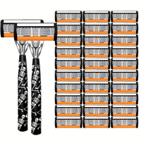 2 handles + 30 blades