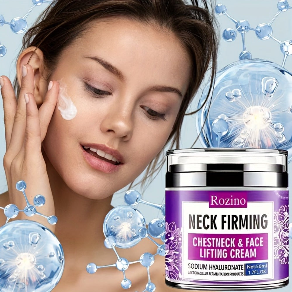 ROZINO Facial And Neck Lifting Cream - Provides Immediate Tightening And Lifting Effects, Diminishes The Appearance of Wrinkles, And Enhances The Look of Aging, Loose, And Dull Skin. Specifically Formulated to Boost The Beauty of The Neck And Face.