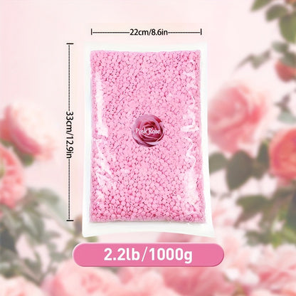Hard Wax Beads for Hair Removal 1000g - 6 Colors Brazilian Bikini Wax Kit for Face, Body, Legs & Underarms, At-Home Waxing Beads for Women and Men, 2.2lb Bulk Wax Bead Set