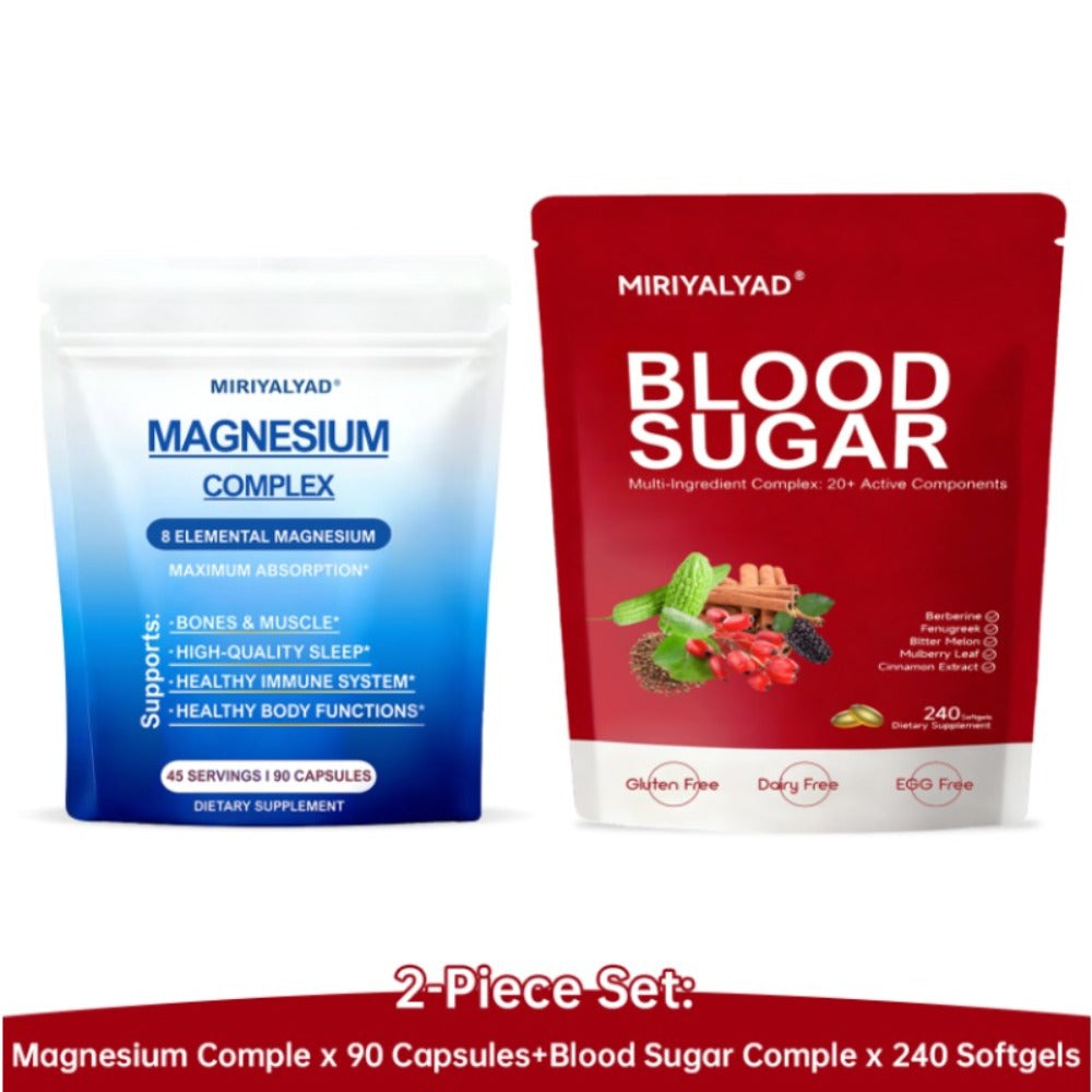 [Family Gifts & Christmas] 240 Capsules, Blood Sugar Health Support Supplement With Berberine, Cinnamon & Bitter Melon | 20+ Herbal Complex | Blood Glucose Balance And Insulin Support | Dietary Supplement | Local Warehouse, Family Gifts & Christmas