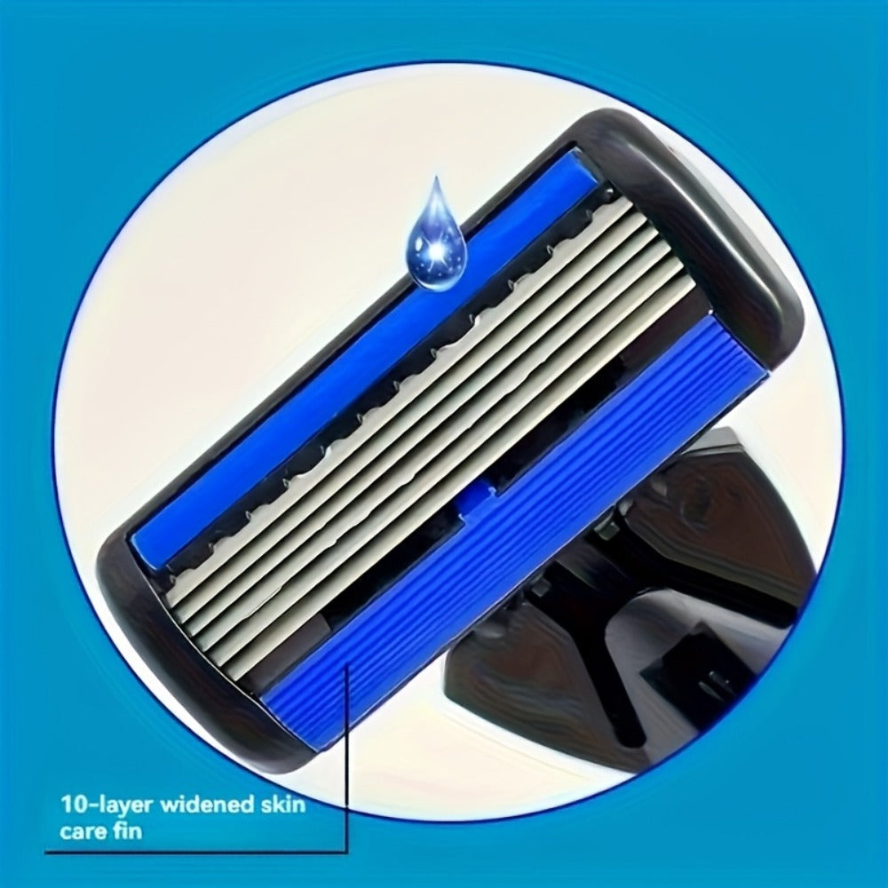 Classic Trend Safety Razor Made In China Sharp Durable Handle Comfortable Non-slip Safe Shaving Makes Your Cheeks Clean And Refreshing Before Shaving Dates Must Take Her Men's Essential Razor