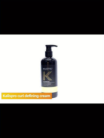 Men's Curl Cream Sulfate-Free 10.14oz - Frizz Control Styling Cream for Wavy & Curly Hair | Boosts Shine & Hydration | No Sticky Residue | Controlled Hold