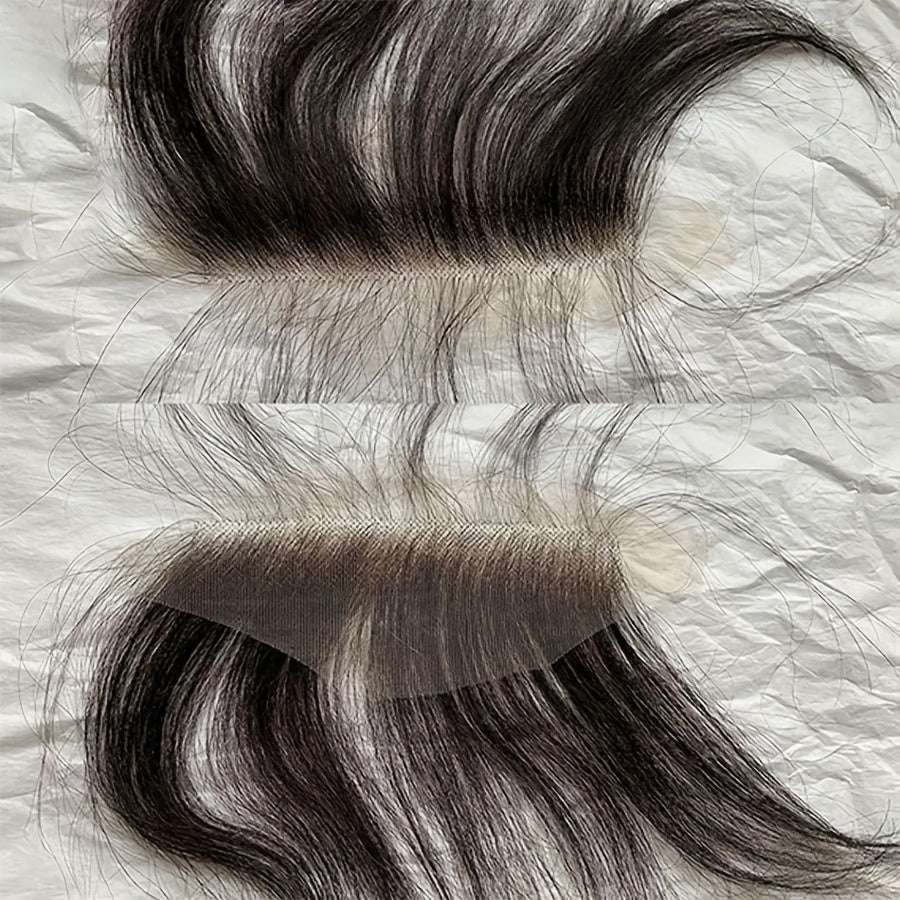Brazilian HD Lace Hairline with Baby Hair - 6x1 Front Bangs Suitable for Hair, Hairpiece for Dreadlock Systems, Wig Caps & Hair Extensions, Handmade Hairpiece