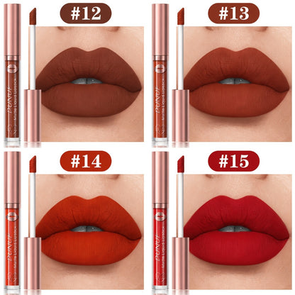 Lip Makeup Set 12pcs — Lipstick, Lip Gloss & Lip Oil, Matte & Glass Lips, Waterproof Long-Lasting Berry Shades, Moisturizing Non-Greasy Formula, Perfect Holiday Gift