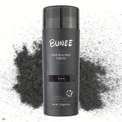 Hair Building Fibers Instant Thickening Powder for Thinning Hair — Natural Volume & Density, All-Day Hold, Washable & Non-Staining, 7 Color Options for All Hair Shades