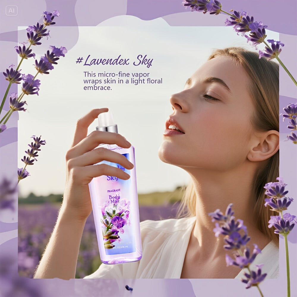 Christmas Gift! 3-Bottle Set of Body Care Fragrance Body Lotion And Perfume. Large Capacity, Gentle Cleansing And Moisturizing, Long-Lasting Fragrance. Suitable for Daily Use Or Dates, Specially Designed for Surprise Gifts