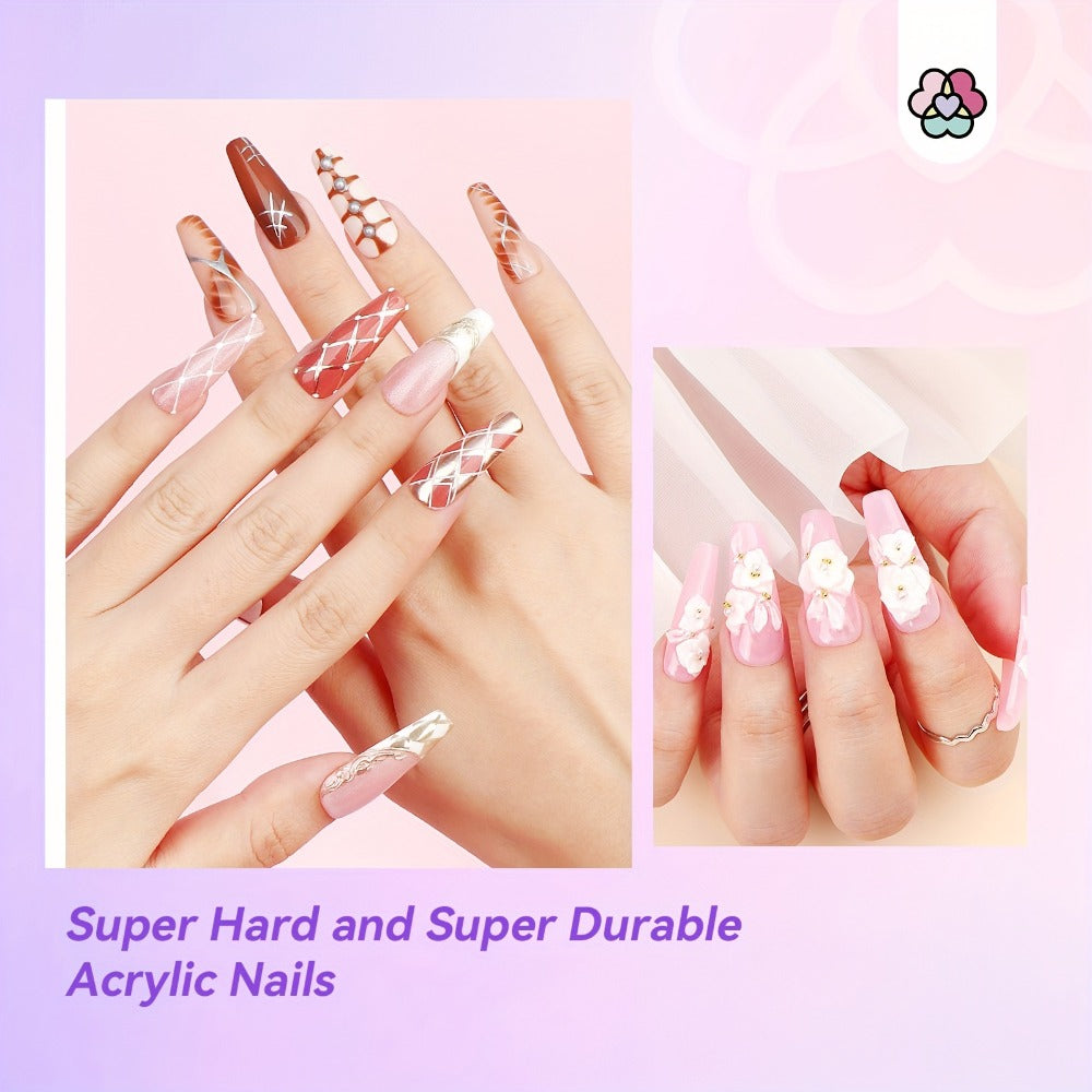 SAVILAND Salon-Grade Odorless Acrylic Liquid Monomer (8Oz) - Castor Oil & Vitamin E Enriched Formula with Complete Nail Kit (Brush/Dappen Tray/Mat), Low-Fume EMA Technology for Healthy Nail Art 2025