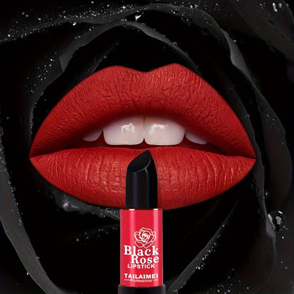 Matte Red Lipstick Long Lasting Moisturizing – Non-Stick Smooth Application, Natural Red Tone Finish, Comfortable All-Day Wear Lip Color for Women