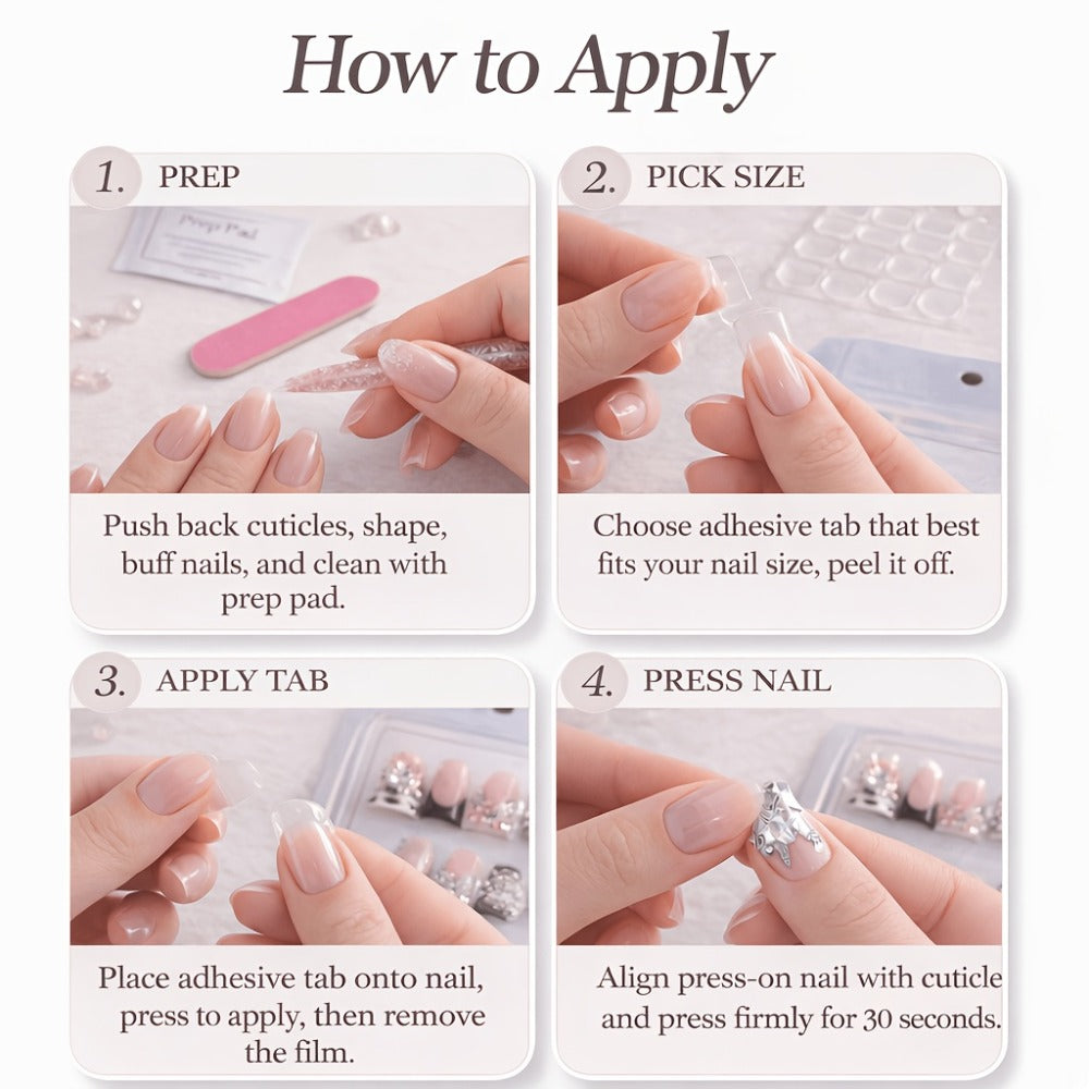 10pcs, Spring And Winter Nails Colors 2026, Handmade Short Duckbill Acrylic Nails With Black Leopard Print, Zebra Print, Bowknot, Snake, Skull And Rhinestone, Suitable For Women And, Party/daily Wear, Including Tools