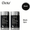 2pcs DeXe Hair Fiber Powder 22g, Natural Fine, 1 Second Adhesive, for Travel, Business, Men, Women, Unisex Adult, Normal Hair Style