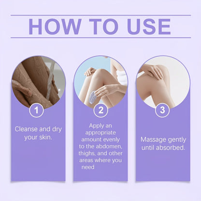Overnight Body Toning Whip 3Pcs Firming Moisturizing Cream with Collagen Glycerin Body Shaping Lotion Nourishing Skin Tightening Whip Works While You Sleep All Skin Types Gift for Women 3.53oz