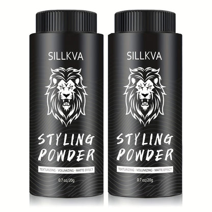 Hair Volumizing Powder for Men & Women - Oil Control Matte Finish, Lightweight Non-Buildup Formula, Natural Flexible Hold, Long-Lasting Root Lift & Volume Boost, 0.71oz / 20g