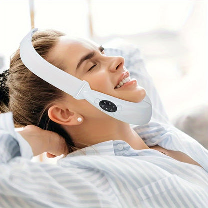 Electric Facial Massager USB Rechargeable 400mAh - Intelligent Face Neck Beauty Device Odorless Skin Tightening Anti-Aging Lifting Tool for Women - Perfect Gift Idea