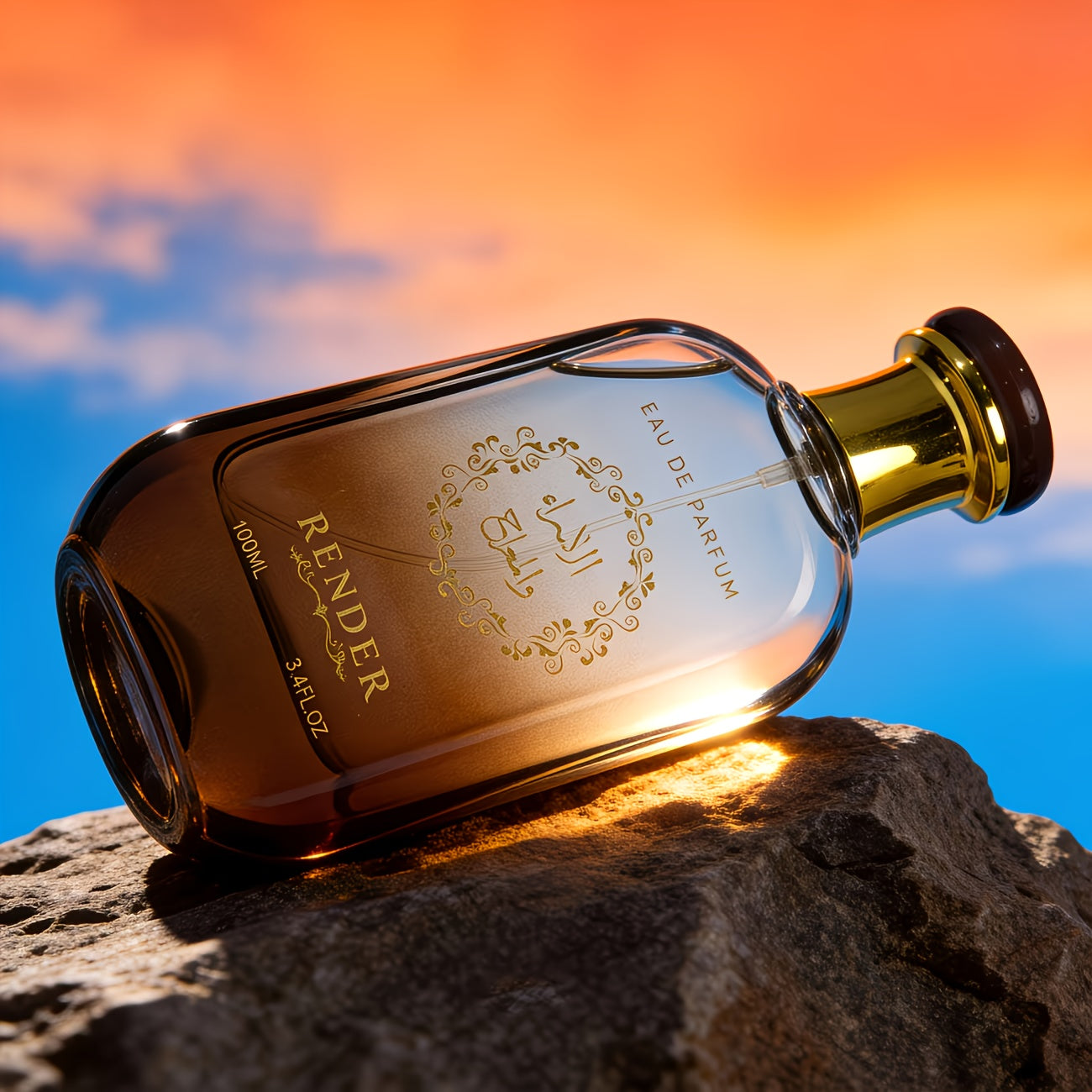 Arabian Perfume, Luxury Fragrance, Men's Cologne, 3.04oz, Long-Lasting Fragrance Spray, Savor Sophisticated Aroma, Ideal for Dates, Suitable for Daily Outings And Travel, Holiday Gift, Collector's Perfume, Romantic Valentine's Day Present