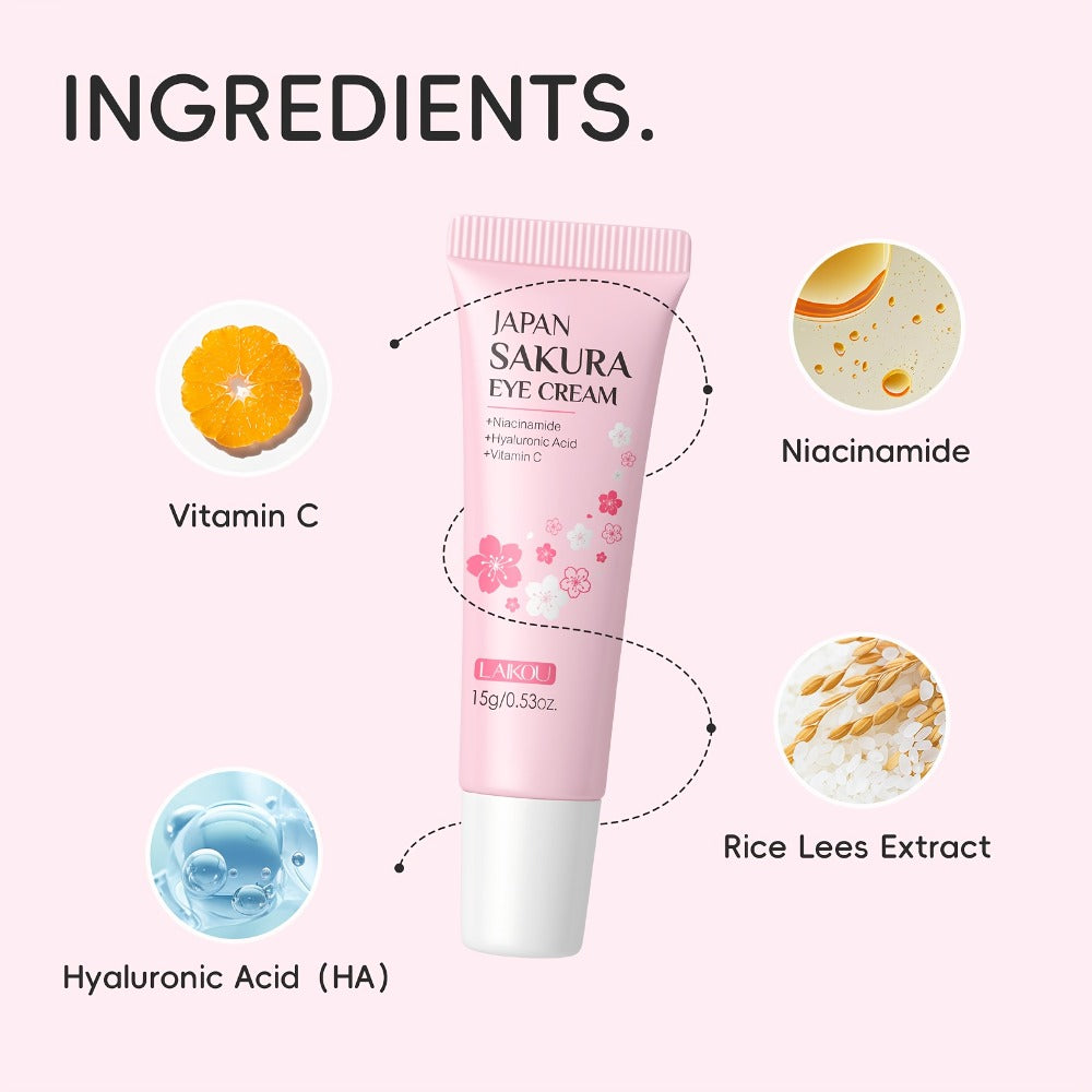 10pcs Japan Sakura Day And Night Skincare Set - Gentle Cleansing Face Wash And Mask, Serum, Eye Cream, Facial Cream, Tone Up Cream, Lips Moisturizer, Mud Mask