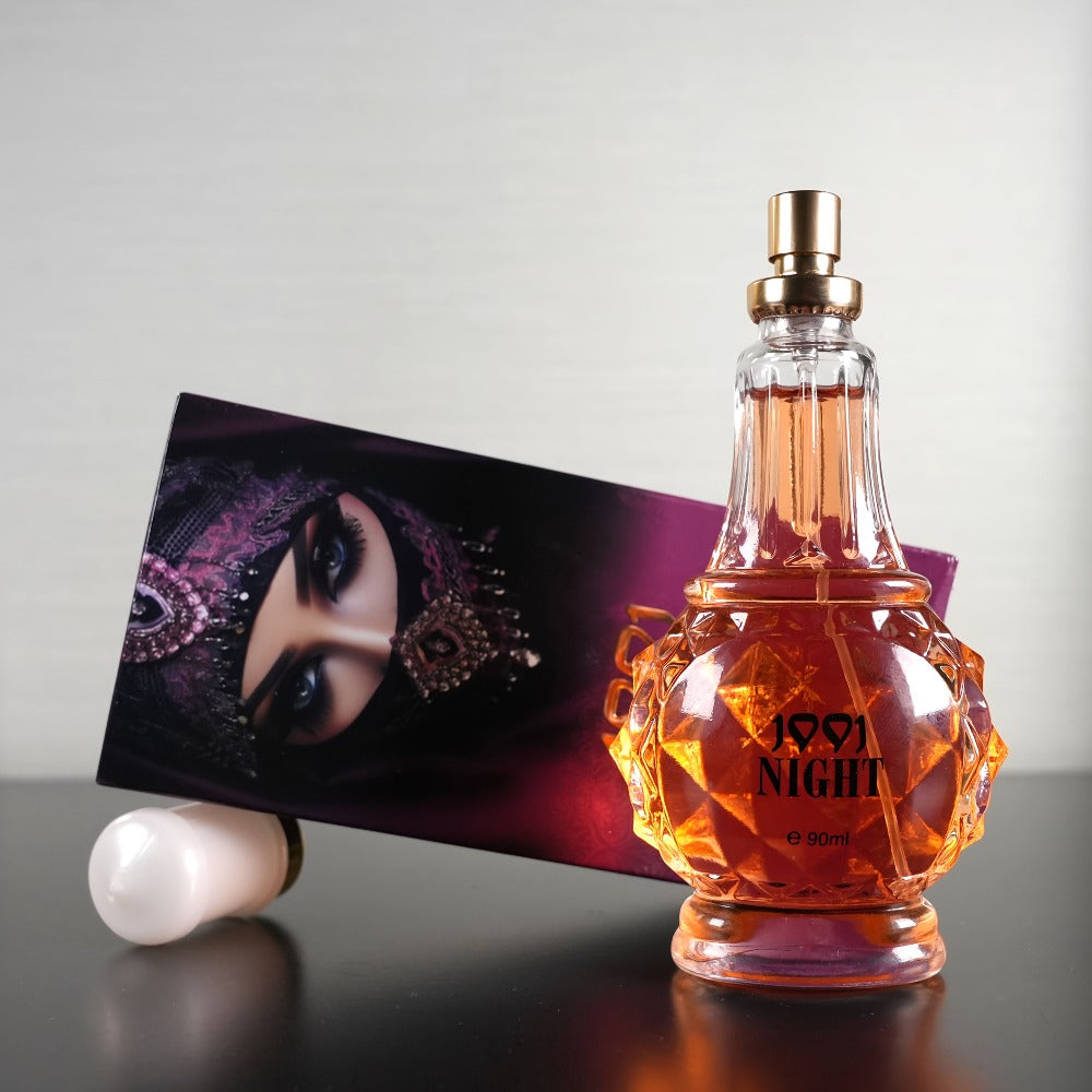 Arabian Perfume for Women 1001 Nights Long Lasting Floral Fruity Oriental Fragrance Spray Middle Eastern Scent Date Night Party Gift for Her