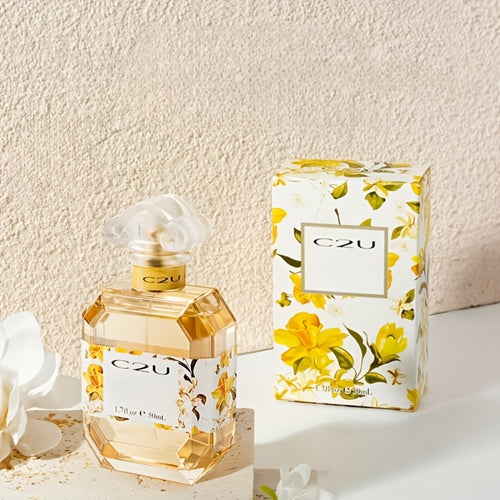 Gardenia Eau de Toilette for Women — 50ml Romantic Floral Herbal Fresh Scent, Formaldehyde-Free, Long-Lasting Perfume Spray for Daily Wear, Dating, Travel & Holiday Gifting
