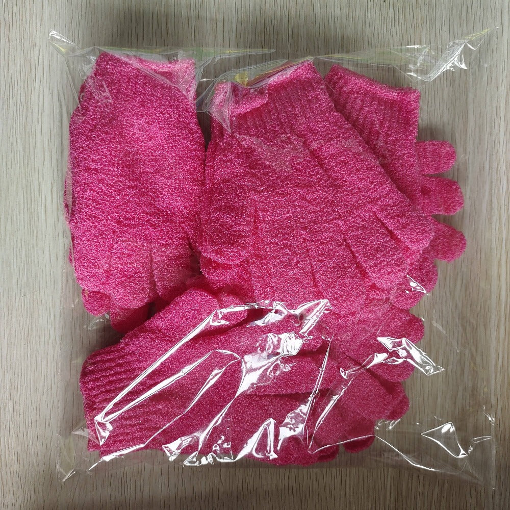 Twenty Pairs of Dual-Sided Exfoliating Shower Gloves, Ideal for Spa Treatments, Massages, And Body Scrubs, Perfect Bath Additions