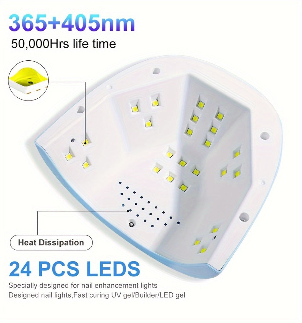 USB Nail Dryer Nail Art Lamp Nail Lamp for Drying Nail Lamp Drying Polish Varnish Professional Gel Polish Drying Lamp for All Gel Nail Polish Manicure Pedicure Salon Tools for Smart Lamp Wholesale Professional Nail Art Drying Lamp