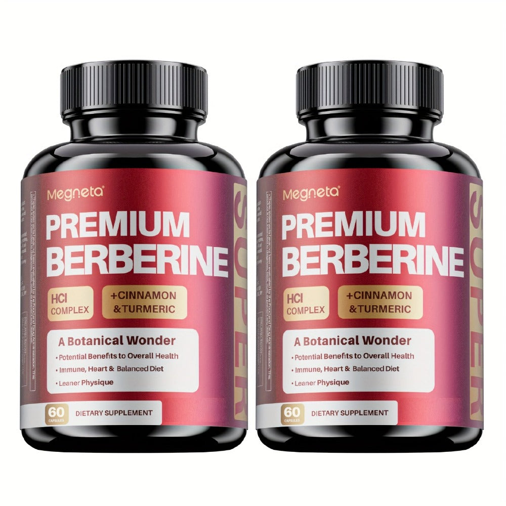 Super Thermo Evolution Supplement|Berberine Capsule for Balanced Diet, Fitness Companion, Digestion & Gut Health|Herbal Formula with White Kidney Bean, Safflower Oil, Acetyl-L-Carnitine|Health Weight, for Men And Women, 30-Day Supply