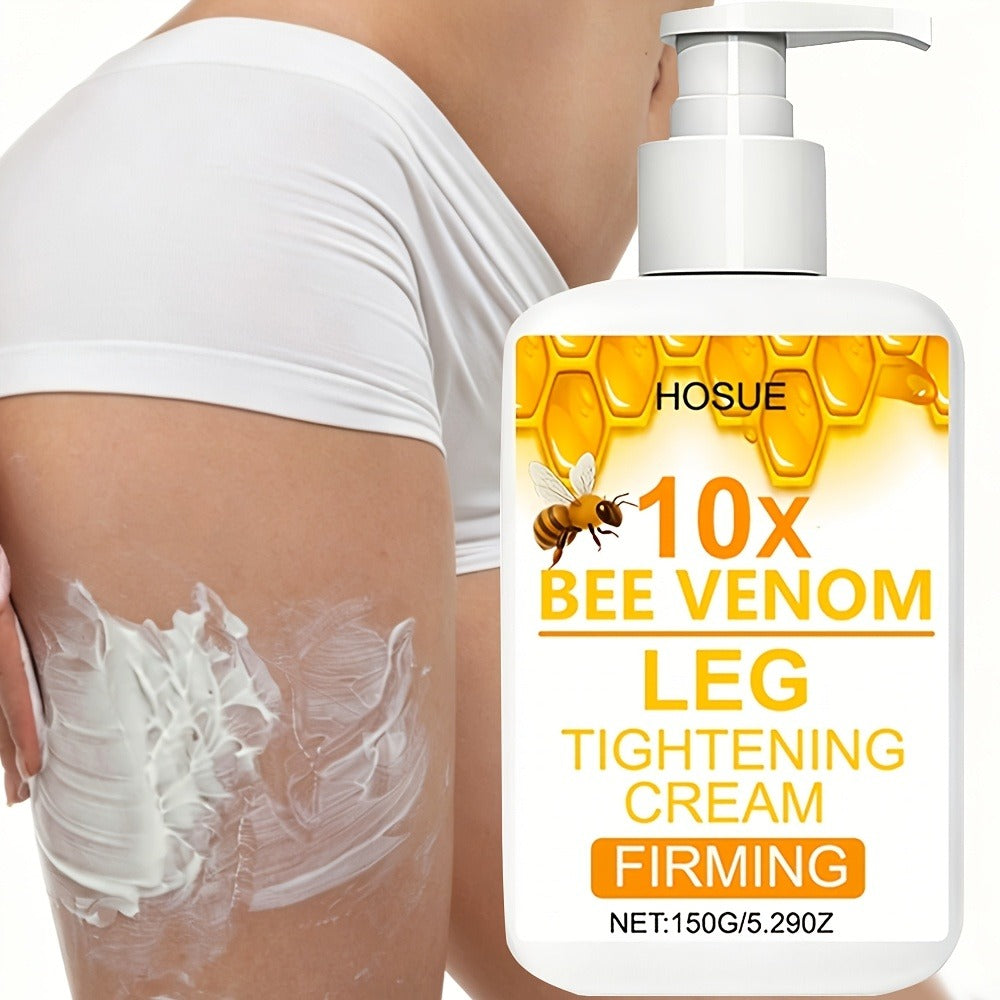 150g Bee Venom Firming Cream, Suitable for Arms, Thighs, And Abdomen, Non-Greasy, Firms And Moisturizes, for All Skin Types, Contains Bee Venom Extract