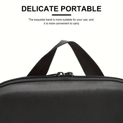 Barber Tool Case Portable Hard Case for Hair Clippers Trimmers Beauty Tools Organizer Travel Storage Bag Barbershop Styling Kit Carrying Case for Grooming Tools