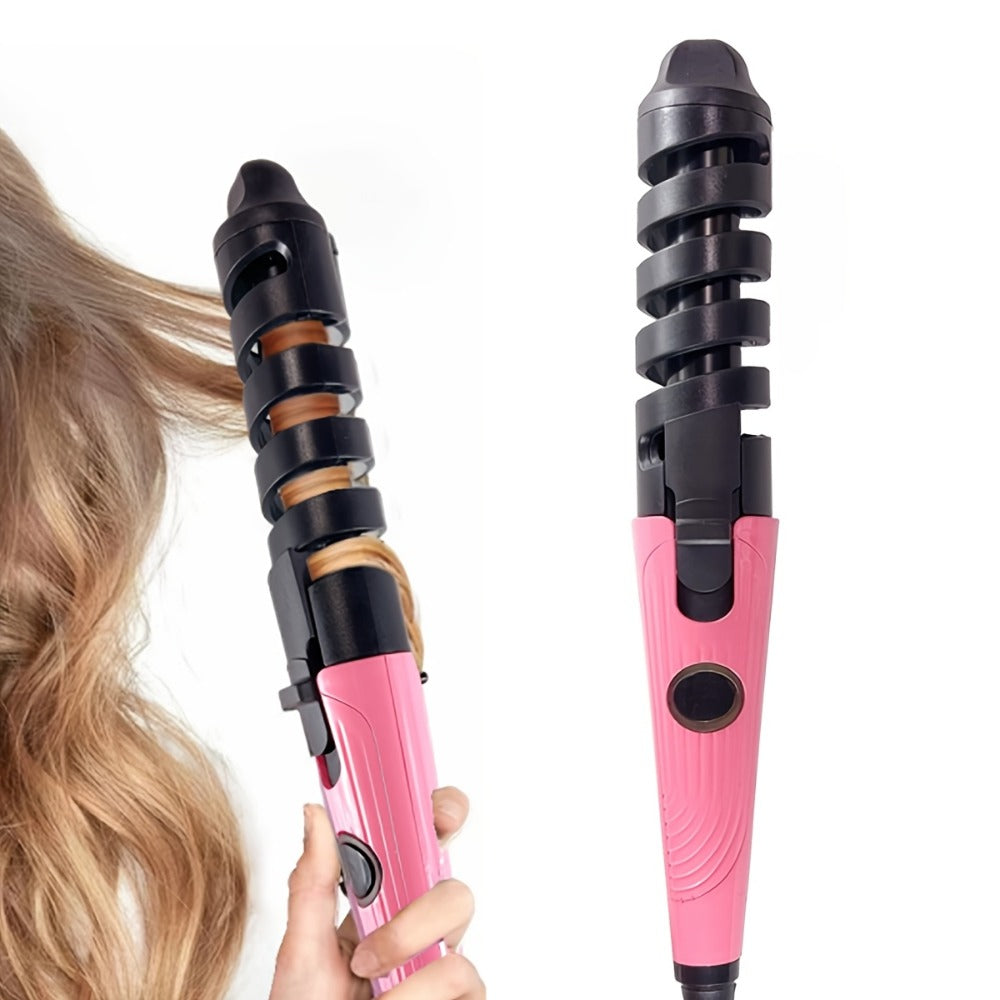 US PLUG Hair Curler Hair Curling Wand Spiral Curl Professional Hair Roller Hair Curler, Perfect Holiday Gift for Woman, Girls