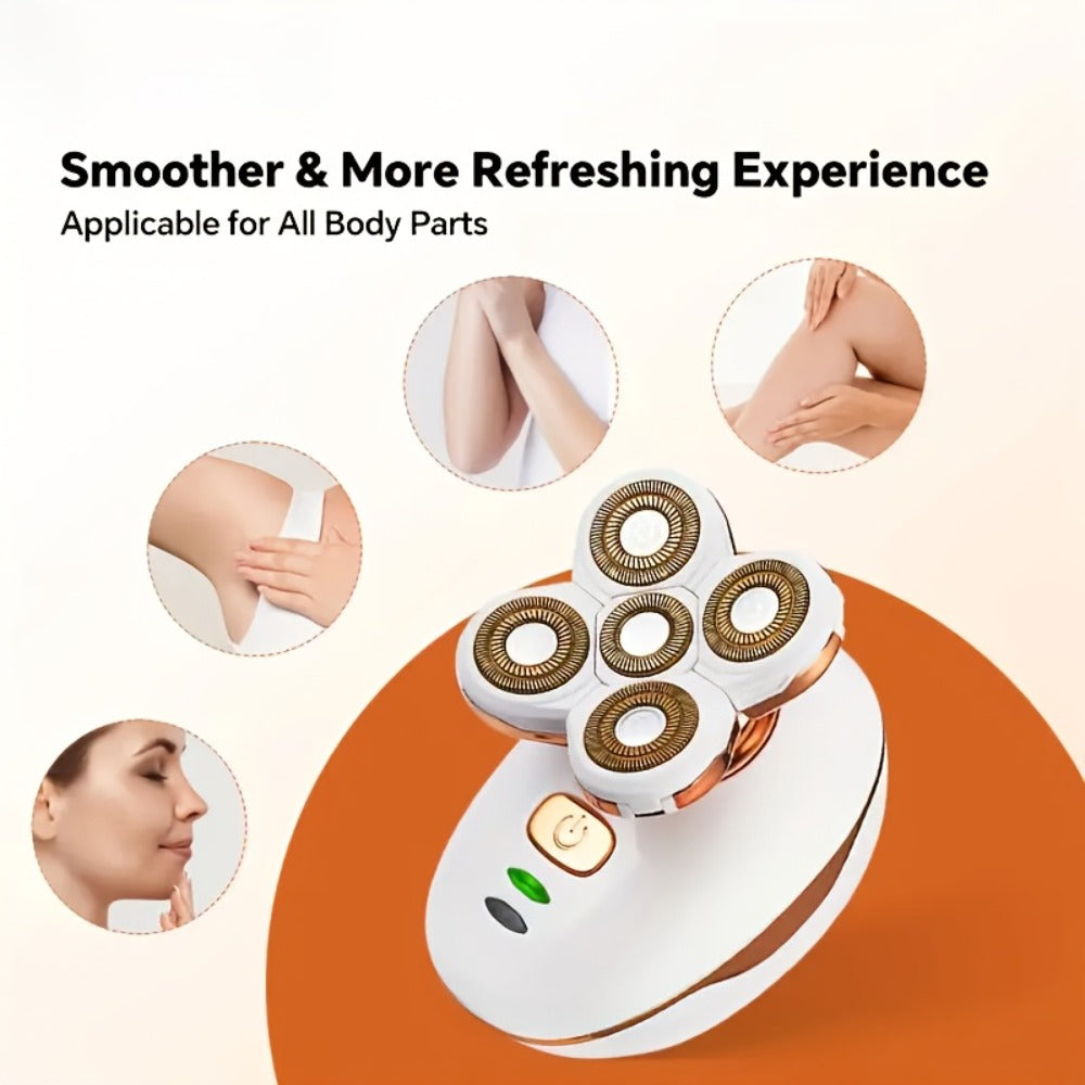 Electric Shaver for Women, Bikini Leg Public Hair Portable, Painless Hair Removal Machine for Women, Women's Electric Shaver, Bikini Trimmer, Cordless Hair Removal Shaver for Legs, Armpits, Face