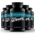 5 Bottles - Total-T Ultimate - with Horny Goat Weed, D-Aspartic Acid, Tribulus, Maca, Stinging Nettle - Supplement, Mood Support