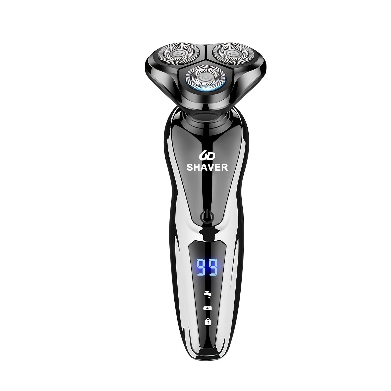 Father's Day Gift for Men, Electric Shavers Cordless Rechargeable Face Beard Nose Hair Trimmer 3-in-1 Kit Make Up, Ideal Gift for Father, Boyfriend, Brother