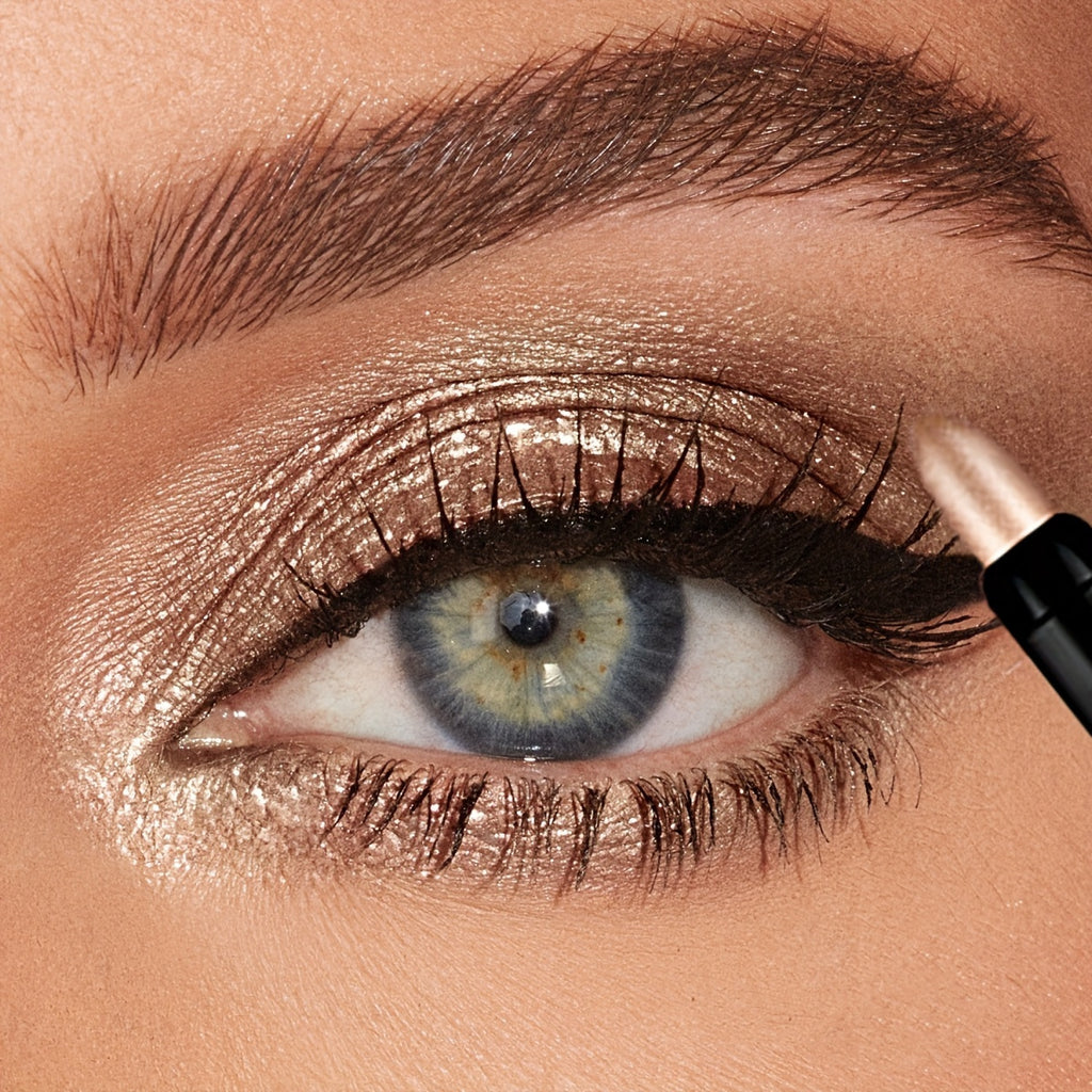 Halloween And Christmas Gifts; Essential Makeup Tools For Halloween And Christmas, 10 Color Waterproof Eye Makeup Color Pearlescent Pen High Light Stick Silkworm Lying Pen/Rotating Smoky Eye Shadow Pearlescent Matte Eye Shadow Pen