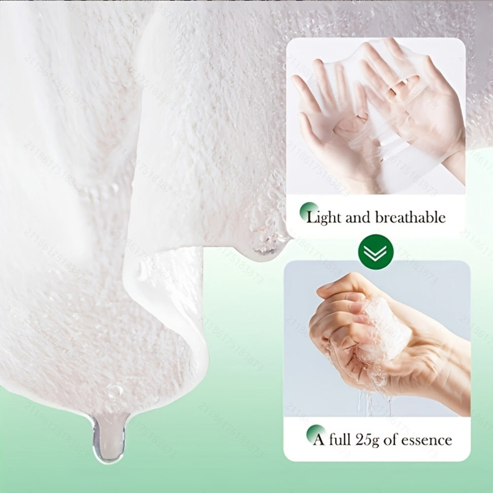 30pcs Of Aloe Vera Facial Mask, Spring And Summer Moisturizing Mask, Rich In Aloe Vera Essence And Glycerin, Moisturizing And Non Greasy, A Great Gift For Mom And Bestie