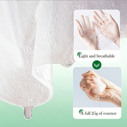Aloe Vera Face Mask 30pcs Moisturizing Sheet Mask Glycerin Deep Hydration Non-Greasy for Spring Summer All Skin Types - Skincare Gift for Mom Best Friend