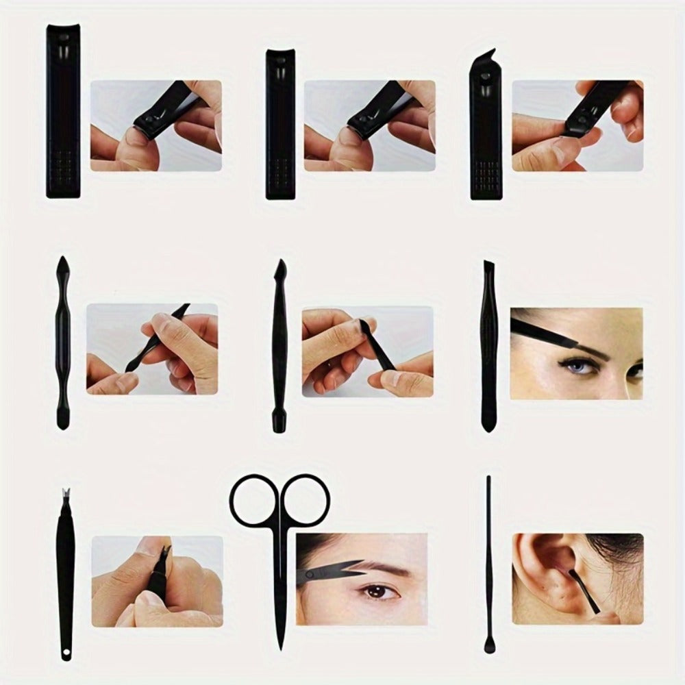 24/23-piece Professional Nail Clipper Set - Sharp blades, precise cutting, durable structure, suitable for trimming fingernails and toenails - Suitable for both men and women, you can get salon-quality nails at home, a comprehensive foot care Essential to