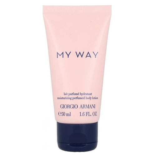 Giorgio Armani My Way Perfumed Body Lotion for Women Moisturizing Floral Scented Lotion 1.6 oz 50ml Hydrating Skin Softening Body Cream with Signature Fragrance