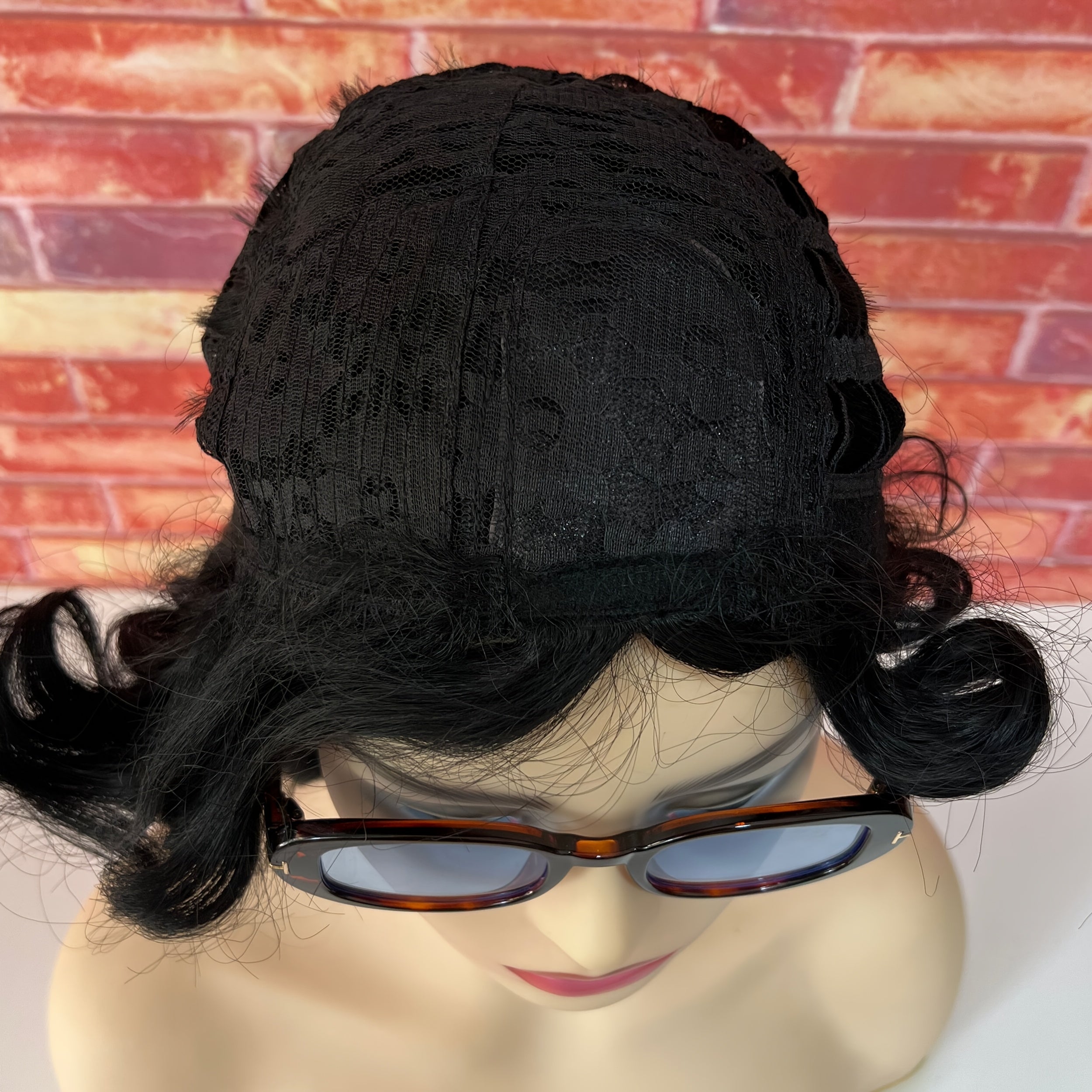 Synthetic Bob Hair Wigs for Women Afro Curly Bob Hairstyles for Women Short Bob Wigs for Christmas Day Parties
