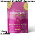 2026 New - Women'S Probiotic Gummies with Slippery Elm for Ph Balance And Freshness, Promoting Healthy Flora, Pineapple Flavor | Vitamins And Supplements | 60 Gummies Per Bag - 30-Day Supply, Available from a Local Warehouse