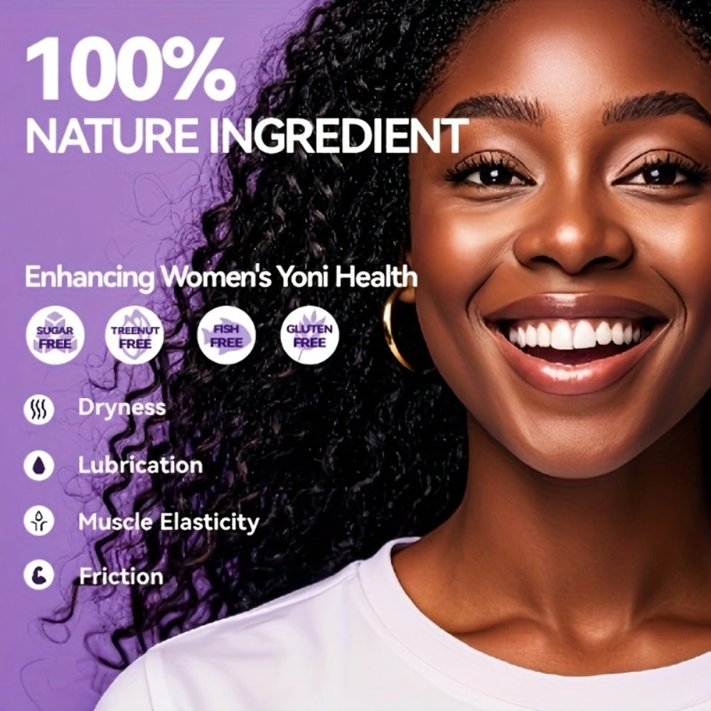 [Surprise! Ships in Valentine'S Day Packaging!!]Wap for Women: Herbal Blend with Kacip Fatimah, Fenugreek, Slippery Elm Bark, Manjakani And Maca Root for Moisture, PH Balance, Natural Elasticity, 60 Capsules, 30-Day Supply