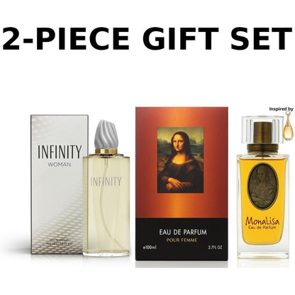 Women's Perfume Infinity Woman Eau de Parfum – Freesia, Violet & Sandalwood, Floral Fresh Long Lasting Fragrance Spray for Women, Timeless Elegant Scent, Multiple Sizes, Perfect Gift for Her