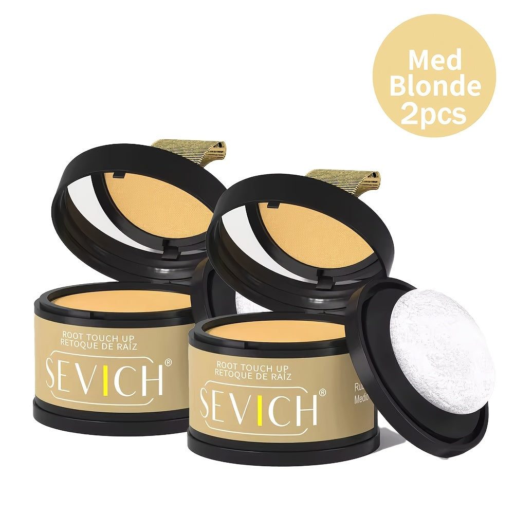 Hairline Powder Root Touch Up — Instantly Conceals Thinning Hair, Gray Roots & Hair Loss, Hair Shadow Topper for All Hair Types, 13 Shades 2/3pcs Kit