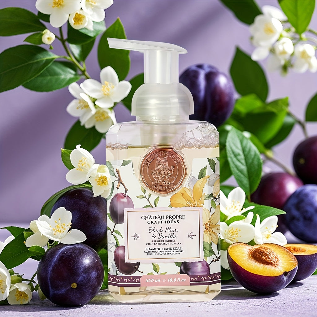 1pc/2pcs Foaming Hand Soap, Cruelty-Free, 16.9 Fl Oz (500ml), Fresh Smell. Good For Bathroom, Kitchen And Bedroom. Good Choice For Gift Giving.