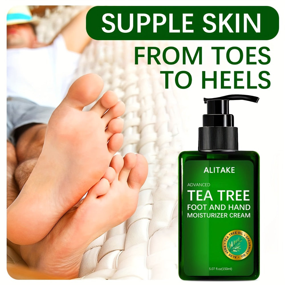 Oil Foot Cream, Natural Plant Extracts, Gentle Moisturizing, for Feet Hand Moisturizing -5.07 Oz/150 Ml Suitable for Women, The Perfect Gift, Gift for Mom