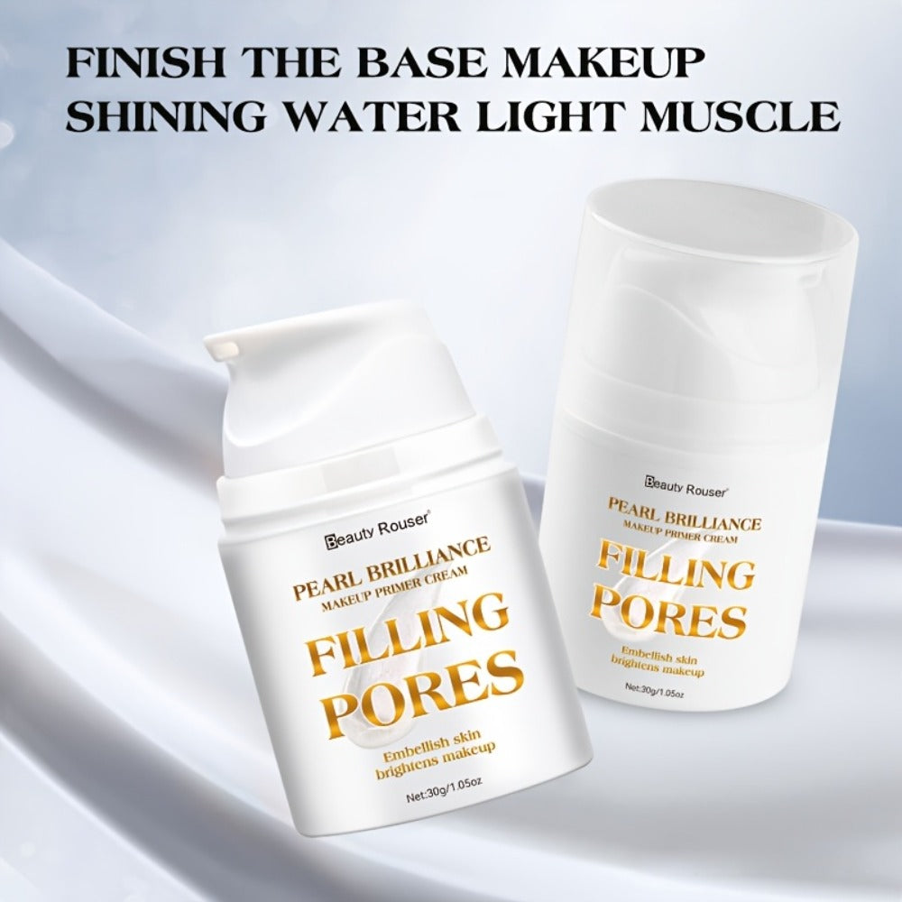 Makeup Primer Cream 30g - Pore Filling Oil Control with Vitamin E, Non-Greasy Moisturizing Formula for Flawless Long-Lasting Finish
