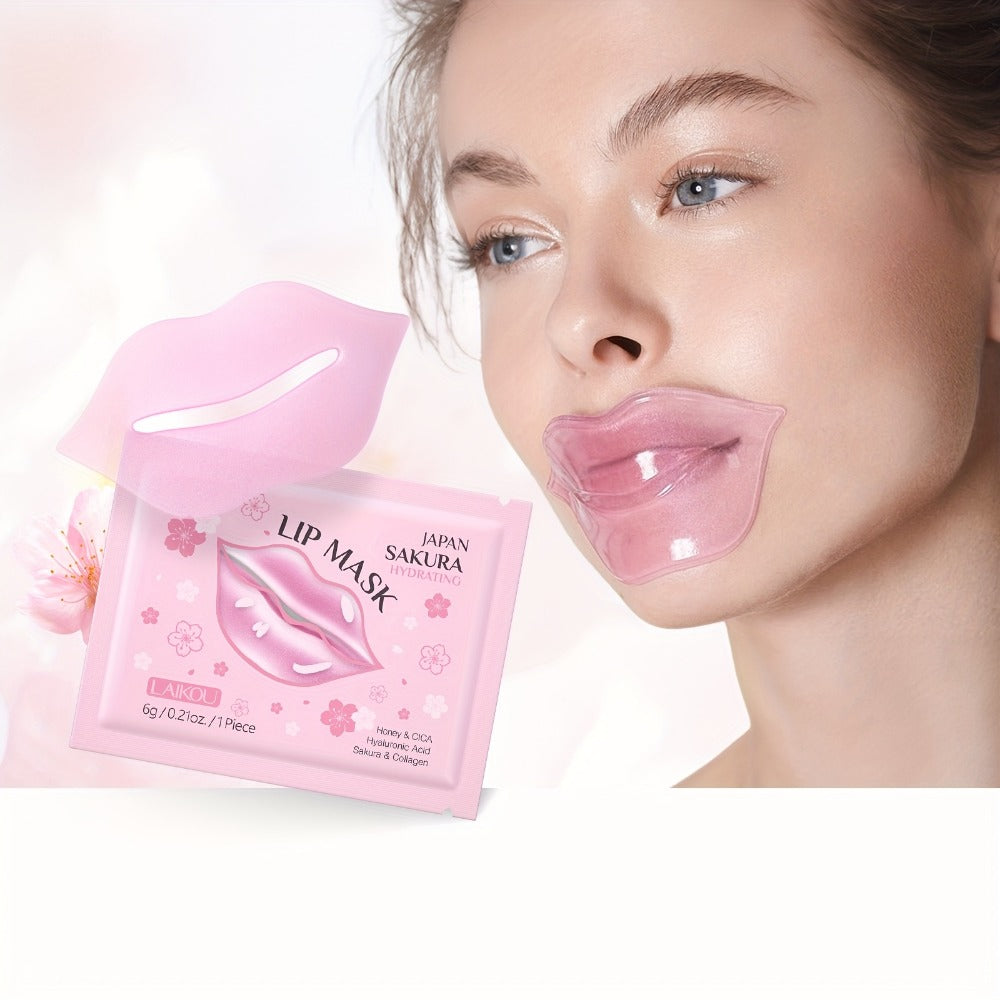 30pcs Sakura Light Beige Care Set - Gentle Cleansing Moisturizing Hydrate with Cleansing Brush & Hairband for Girlfriend Wife Mother - Facial & Eye Care Gift & Combination Light Beige, Deep Moisturizing