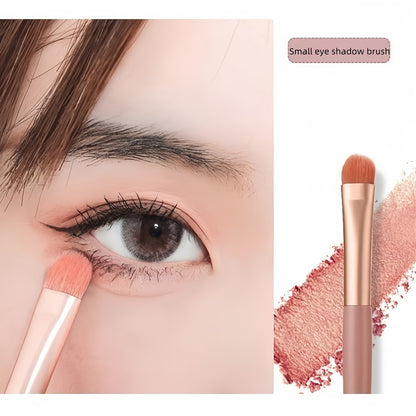 Makeup Brush Set 16pcs — Complete Face Brush Kit with Blush, Powder, Eyeshadow, Contour, Brow & Lip Brushes, Fragrance-Free Portable Beauty Tools for Women